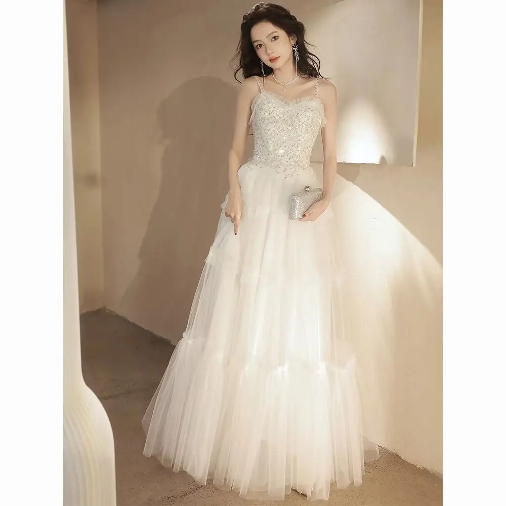 Harajpee White Evening Dress Women Long Elegant Adult Gift Hosting Annual Meeting Dresses Fairy Princess Birthday Party Vestido
Harajpee White Evening Dress Women Long Elegant Adult Gift Hosting Annual Meeting Dresses Fairy Princess Birthday Party Vestido