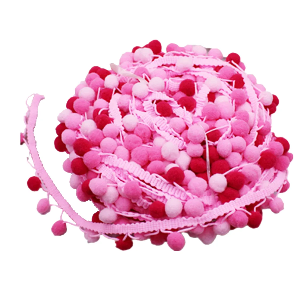 Ciieeo Pom Poms White Ribbon 4.5M 5 Color Handmade Pom Pom Fringe Trim Sewing Accessory Decoration Diy Crafts
Ciieeo Pom Poms White Ribbon 4.5M 5 Color Handmade Pom Pom Fringe Trim Sewing Accessory Decoration Diy Crafts