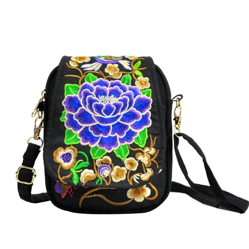 Handmade Ethnic Embroidery Shoulder Bag with Floral Design for Travel Flower Crossbody Bags
Handmade Ethnic Embroidery Shoulder Bag with Floral Design for Travel Flower Crossbody Bags
