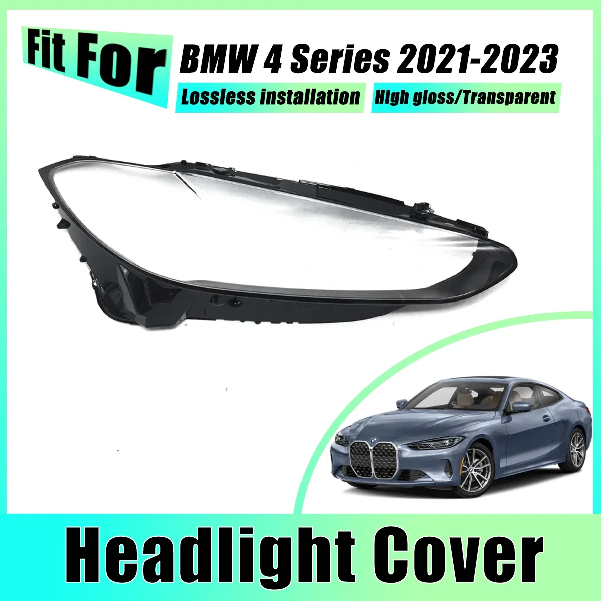Headlight Cover For BMW 4 Series 2021 2022 2023 G22 Head Light Caps Transparent Front Len Fog Lampshade Headlamp Car Accessories
Headlight Cover For BMW 4 Series 2021 2022 2023 G22 Head Light Caps Transparent Front Len Fog Lampshade Headlamp Car Accessories