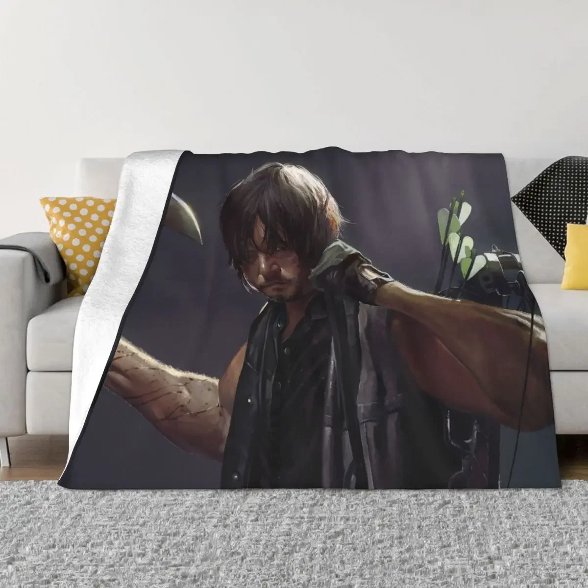 Daryl Dixon Blankets The Walking Dead Movie Horror Flannel Throw Blanket Summer Autumn Winter Portable Soft Warm Bedspreads
Daryl Dixon Blankets The Walking Dead Movie Horror Flannel Throw Blanket Summer Autumn Winter Portable Soft Warm Bedspreads