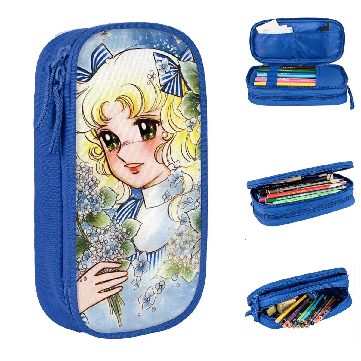 Candy Candy Flowery Pencil Cases Creative Kawaii Cute Girl Anime Pen Bags Kids Large Storage School Supplies Gift Pencilcases
Candy Candy Flowery Pencil Cases Creative Kawaii Cute Girl Anime Pen Bags Kids Large Storage School Supplies Gift Pencilcases