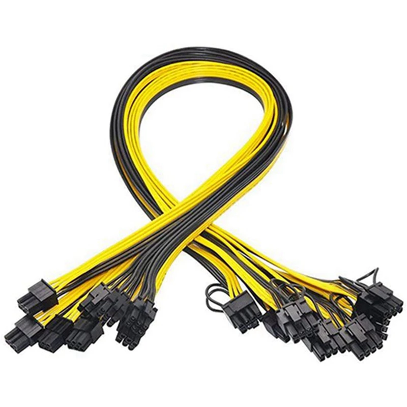10 шт., 100 см, 6 Pin, PCI-E до 8 Pin(6 + 2), PCI-E (штекер-штекер), силовой кабель для карт изображения, плата для майнинга сервера
10 шт., 100 см, 6 Pin, PCI-E до 8 Pin(6 + 2), PCI-E (штекер-штекер), силовой кабель для карт изображения, плата для майнинга сервера