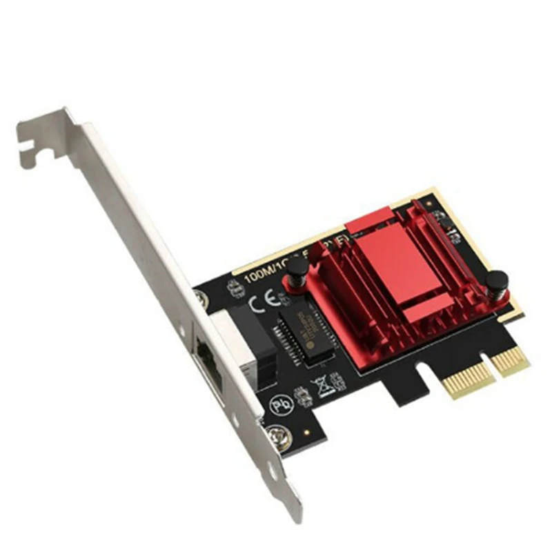 2.5G PCI-E To RJ45 Network Card Diskless Network Card Ethernet 2500Mbps 2.5Gbps For PC
2.5G PCI-E To RJ45 Network Card Diskless Network Card Ethernet 2500Mbps 2.5Gbps For PC