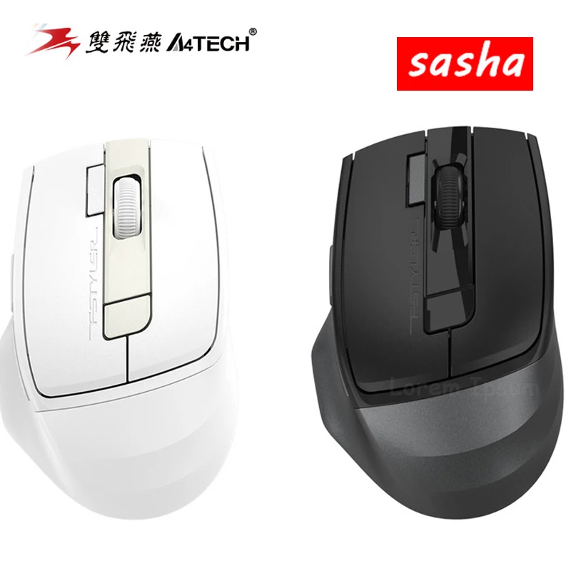 

A4Tech FB45CS Gamer Mouse 2Mode Bluetooth Wireless Mute Air Mouse Sensor DPI Adjustable Rechargeable Ergonomic Office Mice Gifts