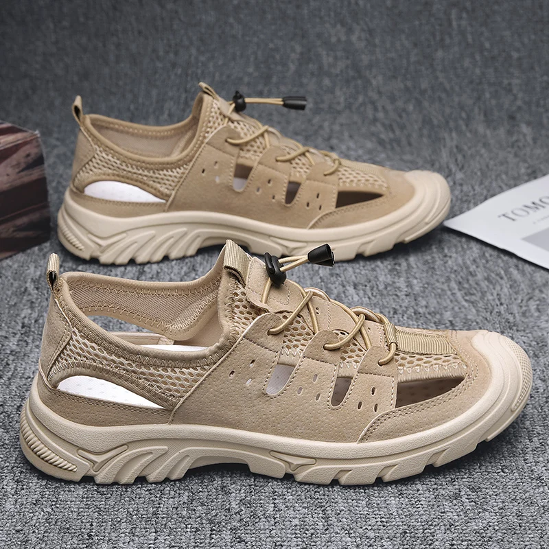 Сандалии мужские с перекрестной шнуровкой, Пляжная повседневная обувь, нескользящая обувь для отдыха, шлепанцы с зажимом, летние сандалии
Сандалии мужские с перекрестной шнуровкой, Пляжная повседневная обувь, нескользящая обувь для отдыха, шлепанцы с зажимом, летние сандалии