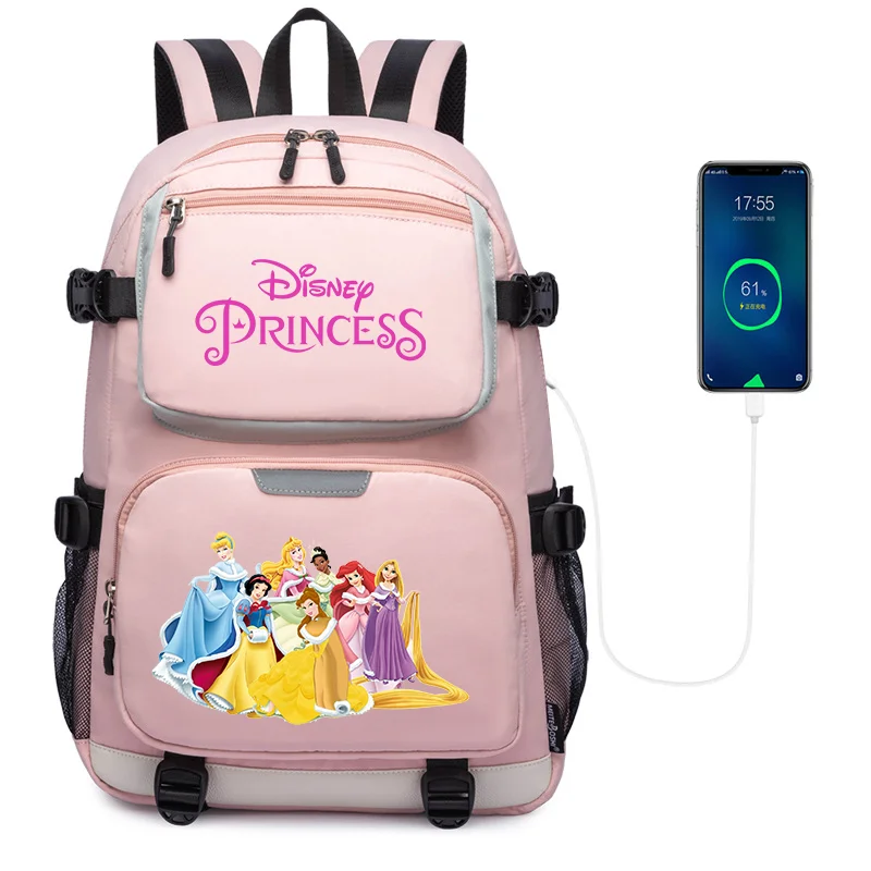 Disney Snow White Princess Women Laptop Travel Backpack Girls School Book Bags USB Large Capacity Teenagers Schoolbags
Disney Snow White Princess Women Laptop Travel Backpack Girls School Book Bags USB Large Capacity Teenagers Schoolbags