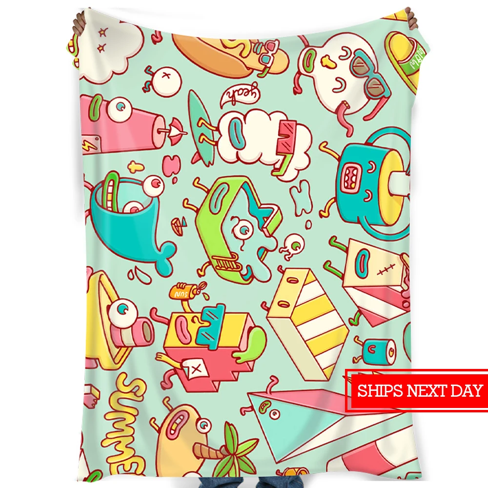 Soft and comfortable Flannel boys and girls blanket, cute sofa bed children's blanket, children's Christmas birthday gift
Soft and comfortable Flannel boys and girls blanket, cute sofa bed children's blanket, children's Christmas birthday gift