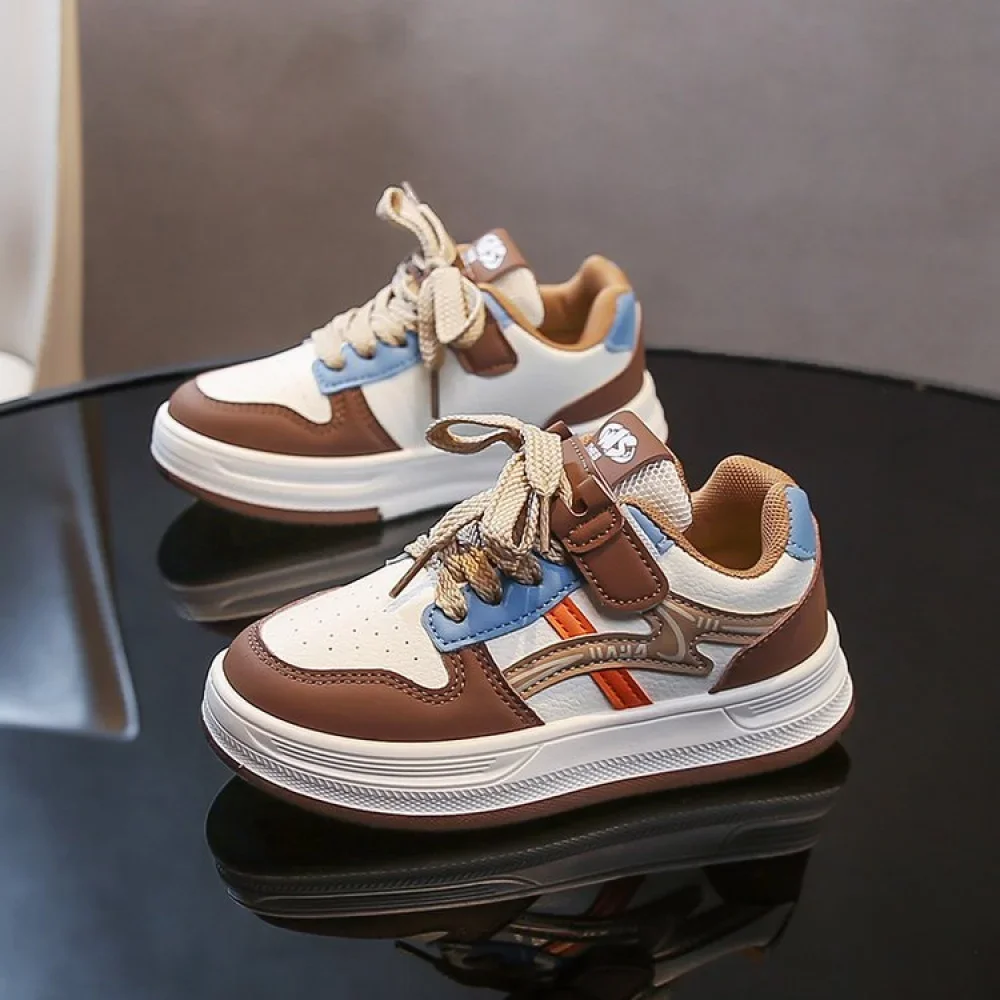 أحذية رياضية من جلد البولي يوريثان للأطفال، أحذية رياضية عصرية للمراهقين، أحذية رياضية مضادة للانزلاق ومقاومة للماء للأولاد والبنات أحذية رياضية من جلد البولي يوريثان للأطفال، أحذية رياضية عصرية للمراهقين، أحذية رياضية مضادة للانزلاق ومقاومة للماء للأولاد والبنات