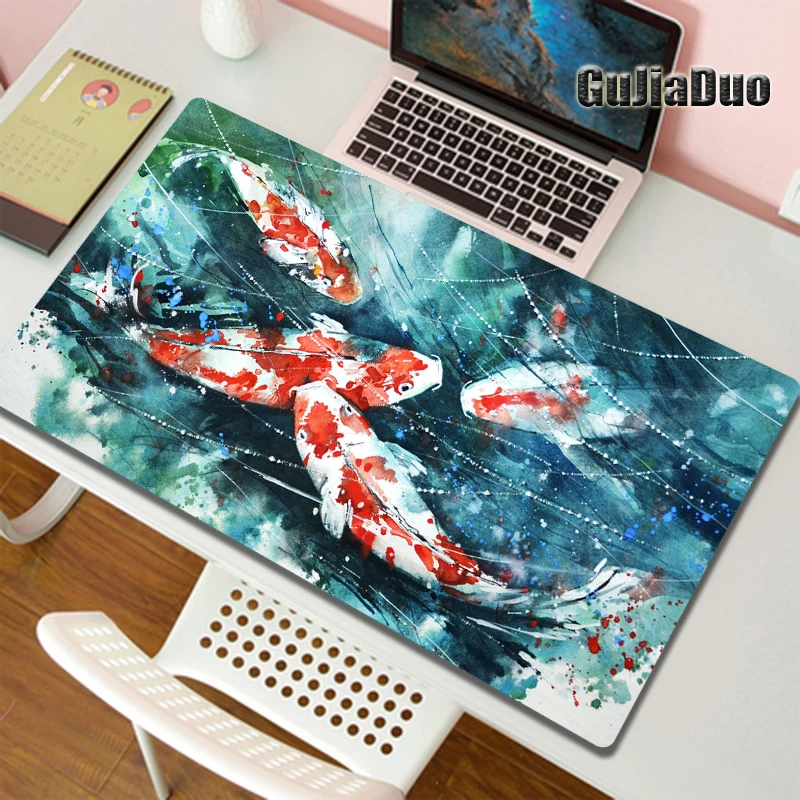 GuJiaDuo Goldfish Art Pattern Mouse Pad Notebook Keyboard Desk Mat Gaming Accessories Kawaii Gamer Table Pad Lockedge Mousepad
GuJiaDuo Goldfish Art Pattern Mouse Pad Notebook Keyboard Desk Mat Gaming Accessories Kawaii Gamer Table Pad Lockedge Mousepad