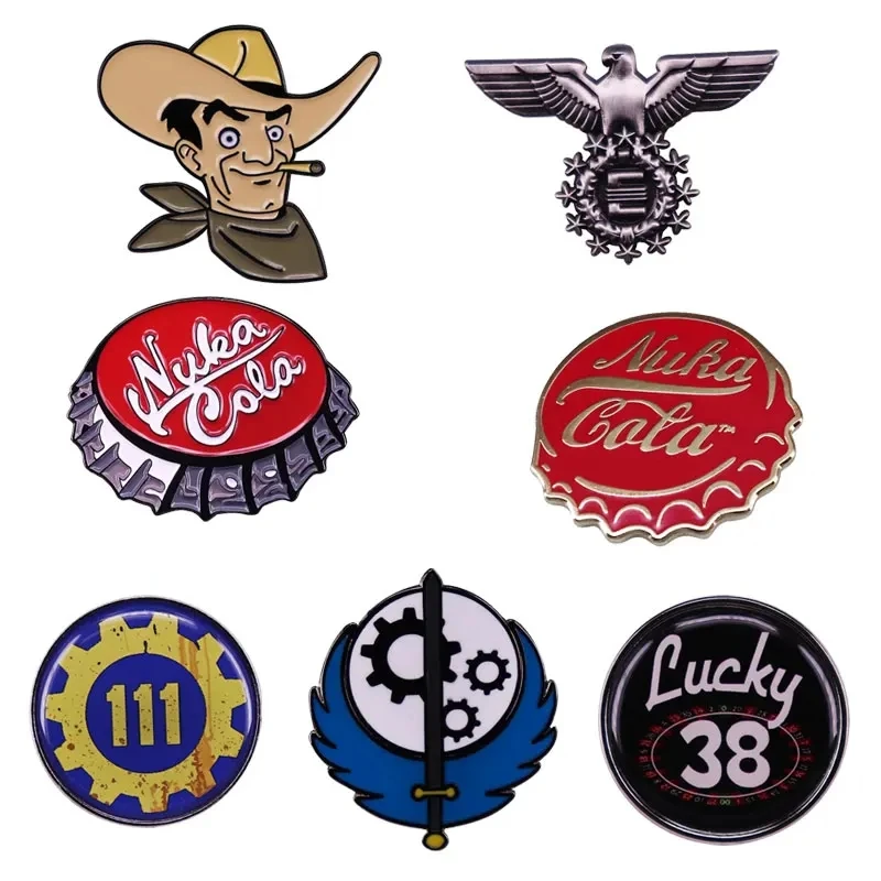 Interesting Cola Bottle Cap Hazard Symbol Metal Enamel Pins Video Game Boy Lapel Badge Denim Jacket Backpack Brooch Decoration
Interesting Cola Bottle Cap Hazard Symbol Metal Enamel Pins Video Game Boy Lapel Badge Denim Jacket Backpack Brooch Decoration