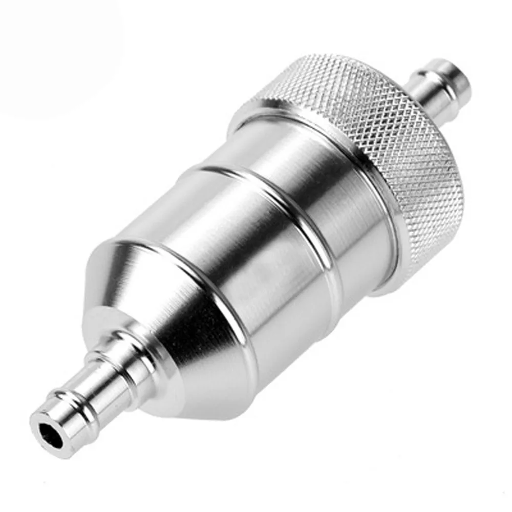 Aluminium, SILVER 6mm & SPARE ELEMENT METAL UNIVERSAL IN LINE FUEL FILTER, 1/4 Hose Size, High Filtering Efficiency
Aluminium, SILVER 6mm & SPARE ELEMENT METAL UNIVERSAL IN LINE FUEL FILTER, 1/4 Hose Size, High Filtering Efficiency