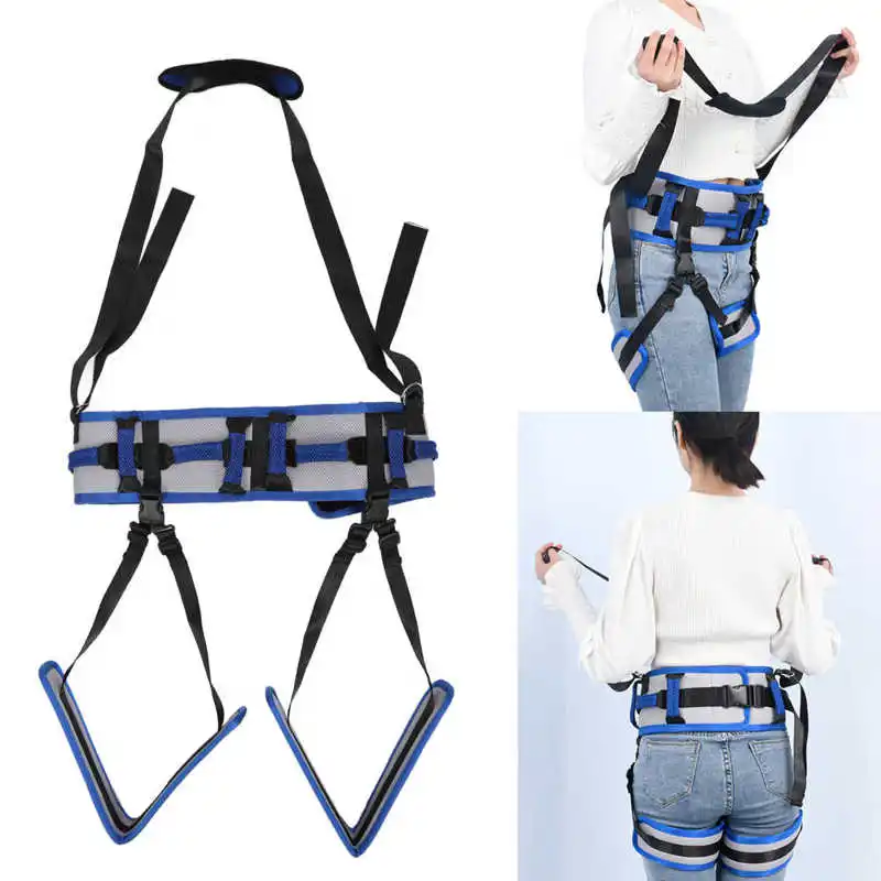 

Elder Standing Aid Strap Moving Waist Strap Sling Transfer Nursing Belts Medical Patient Transfer Sling Lift Sling Soft Walk New