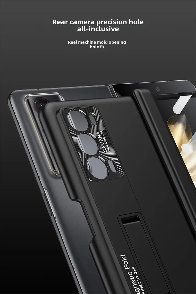 حافظة هاتف Honor Magic V2 رفيعة للغاية غير لامعة بمشبك مغناطيسي وحامل بسيط وعصري متوافق مع هاتف Huawei V2 41 حافظة هاتف Honor Magic V2 رفيعة للغاية غير لامعة بمشبك مغناطيسي وحامل بسيط وعصري متوافق مع هاتف Huawei V2