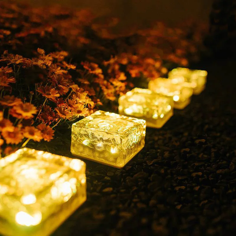 Creative Solar LED Ice Brick Light Waterproof Outdoor Courtyard Floor Brick Lamp Garden Landscape Decoration Buried Camping Lamp
Creative Solar LED Ice Brick Light Waterproof Outdoor Courtyard Floor Brick Lamp Garden Landscape Decoration Buried Camping Lamp