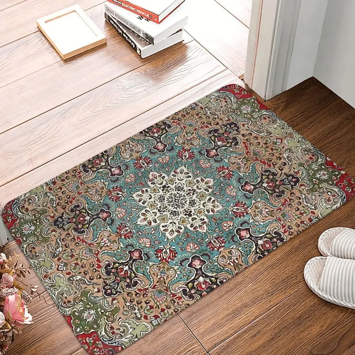 Retro Non-slip Rug Doormat Kitchen Mat Vintage Antique Persian Carpet Print Floor Carpet Indoor Decor
Retro Non-slip Rug Doormat Kitchen Mat Vintage Antique Persian Carpet Print Floor Carpet Indoor Decor