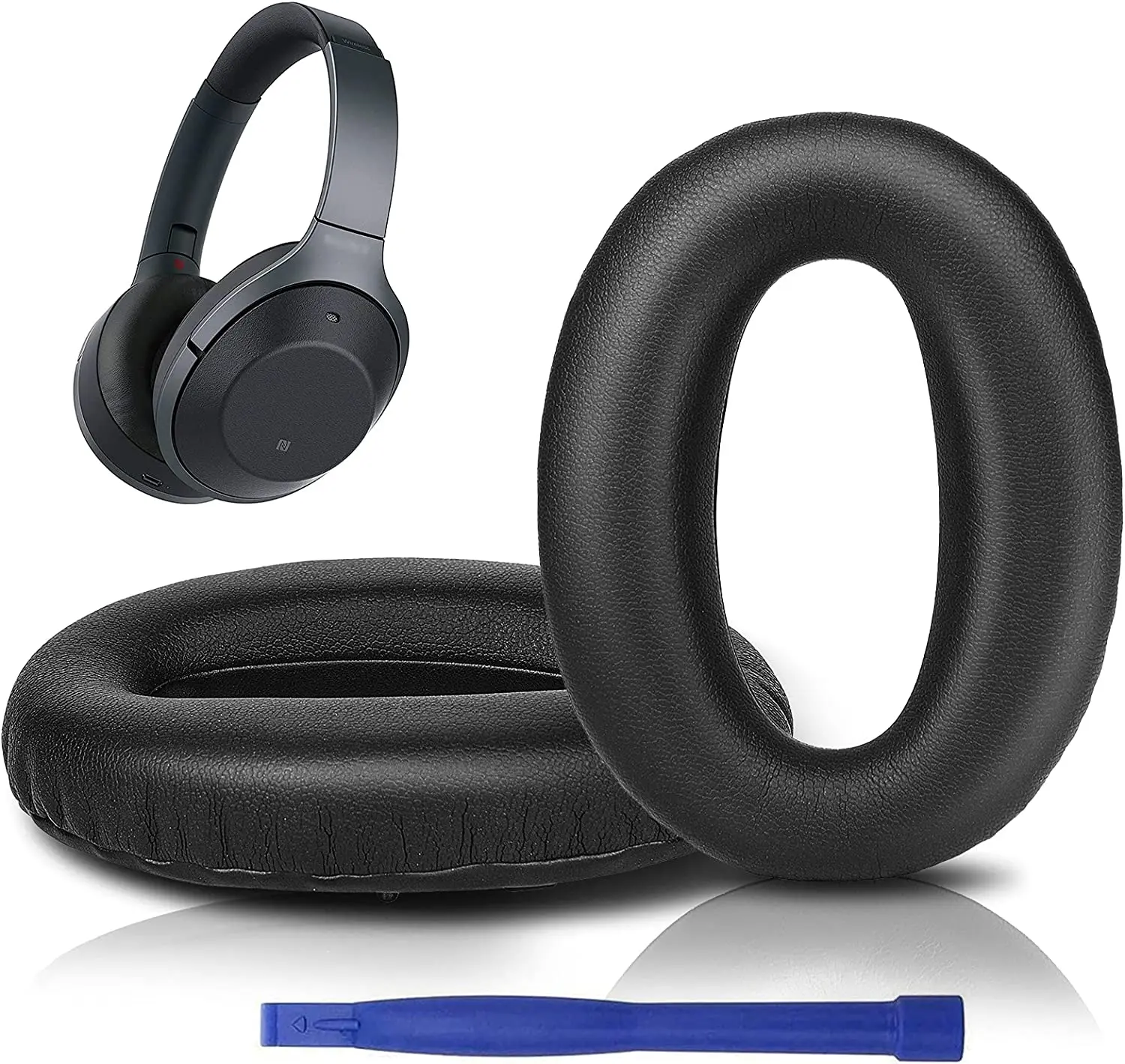 Сменные амбушюры для наушников Sony WH-1000XM2 (WH1000XM2) и MDR-1000X (MDR1000X), амбушюры с шумоизоляцией
Сменные амбушюры для наушников Sony WH-1000XM2 (WH1000XM2) и MDR-1000X (MDR1000X), амбушюры с шумоизоляцией