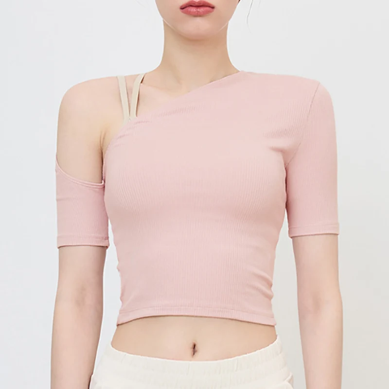 Sean Tsing® Sport T-shirts Women Short Sleeve Off Shoulder Solid Pullovers Yoga Pilates Dancing Athletic Workout Fitness Tops
Sean Tsing® Sport T-shirts Women Short Sleeve Off Shoulder Solid Pullovers Yoga Pilates Dancing Athletic Workout Fitness Tops