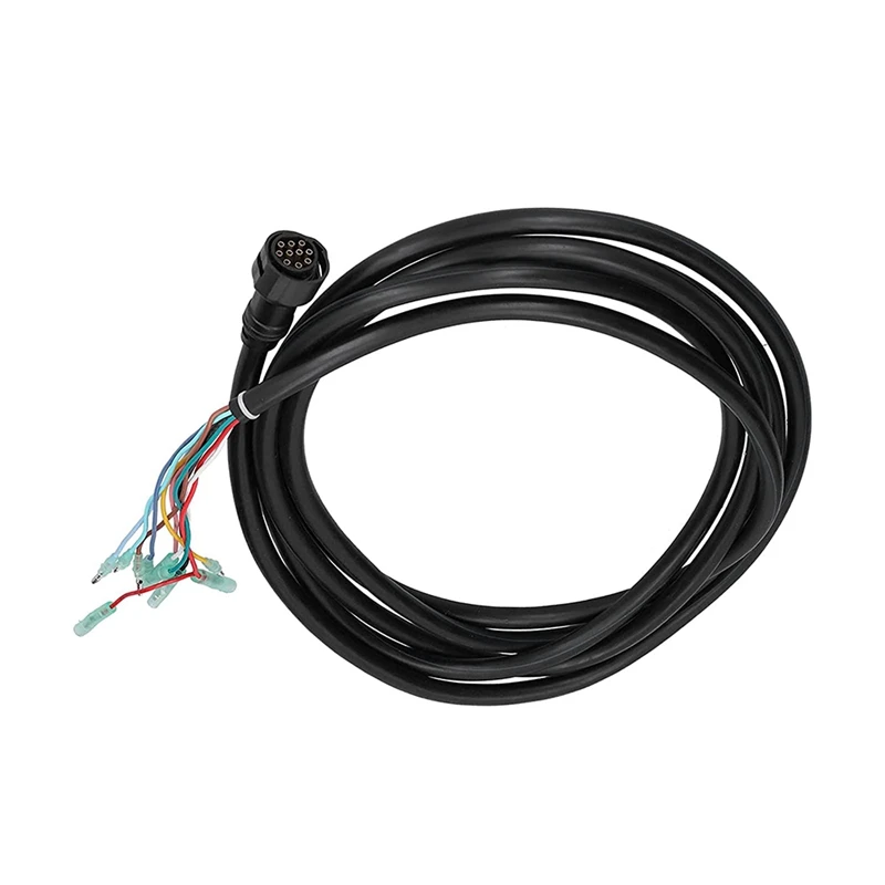 

5M/16Ft 10 Pin Main Wire Harness Extension Cable 688‑8258A‑20‑00 Replacement For Yamaha Outboard Engine 703 Control Box