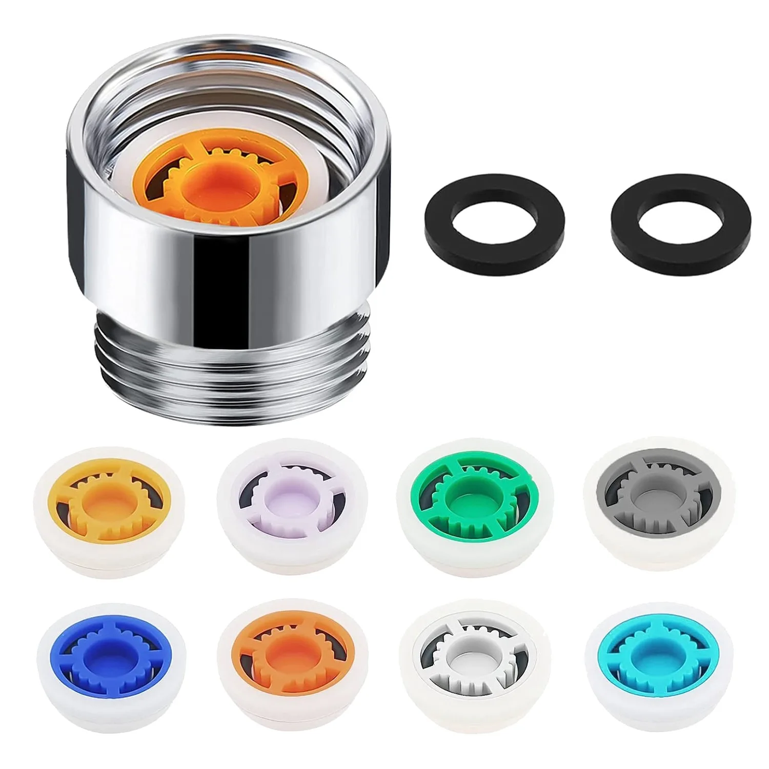 Set of 11 Shower Shower Flow Restrictor, Water Saving Insert, Flow Restrictor, for Shower, Water-Saving Shower Head
Set of 11 Shower Shower Flow Restrictor, Water Saving Insert, Flow Restrictor, for Shower, Water-Saving Shower Head