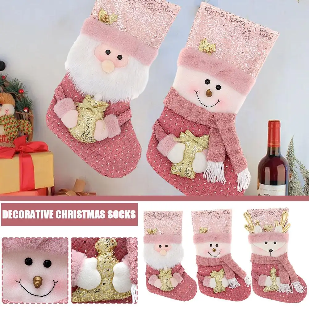 Christmas Day Decoration Sequins Plush Decoration Christmas Candy Bags Christmas Children's Socks Decorations Hanging C1A2
Christmas Day Decoration Sequins Plush Decoration Christmas Candy Bags Christmas Children's Socks Decorations Hanging C1A2