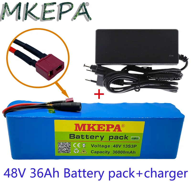 13S3P 48V 36000mAh 1000W lithium-ion battery pack, suitable for electric bicycle scooter charger 54.6V with BMS
13S3P 48V 36000mAh 1000W lithium-ion battery pack, suitable for electric bicycle scooter charger 54.6V with BMS