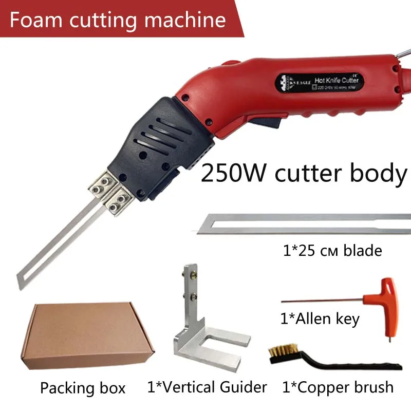 New Foam Cutting Knife Pearl Cotton Electric Hot Knife Thermal EPS Cutter Hand Held Potable Electric Tools Knife Multiple Cutter
New Foam Cutting Knife Pearl Cotton Electric Hot Knife Thermal EPS Cutter Hand Held Potable Electric Tools Knife Multiple Cutter