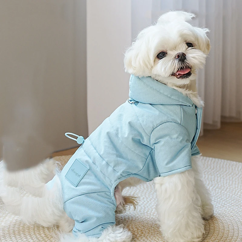 Four Leg Warm Pet Jumpsuit Rompers Winter Dog Clothes Yorkie Schnauzer Chihuahua Shih Tzu Poodle Pomeranian Dog Clothing Costume
Four Leg Warm Pet Jumpsuit Rompers Winter Dog Clothes Yorkie Schnauzer Chihuahua Shih Tzu Poodle Pomeranian Dog Clothing Costume