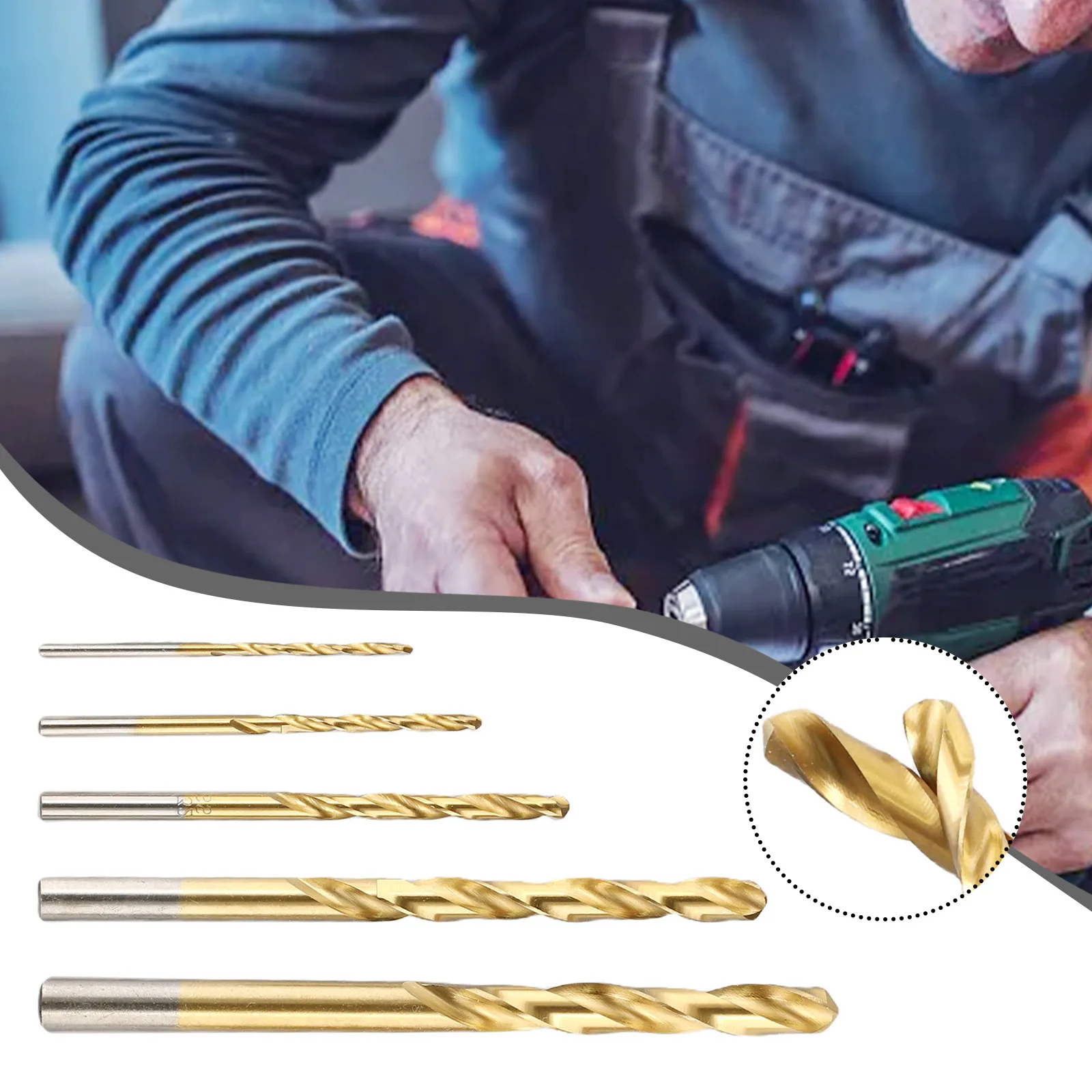 5 Pcs Set of Professional Grade Left Way Drill Bits with Straight Shank for Reversal Drilling Tool HSS 32 87mm
5 Pcs Set of Professional Grade Left Way Drill Bits with Straight Shank for Reversal Drilling Tool HSS 32 87mm