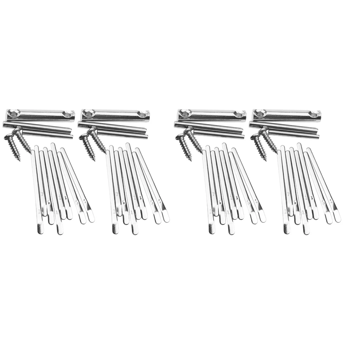 4 Sets Miniature Thumb Piano Shrapnel Child Decor 8 Key Kalimba Metal for Beginner
4 Sets Miniature Thumb Piano Shrapnel Child Decor 8 Key Kalimba Metal for Beginner