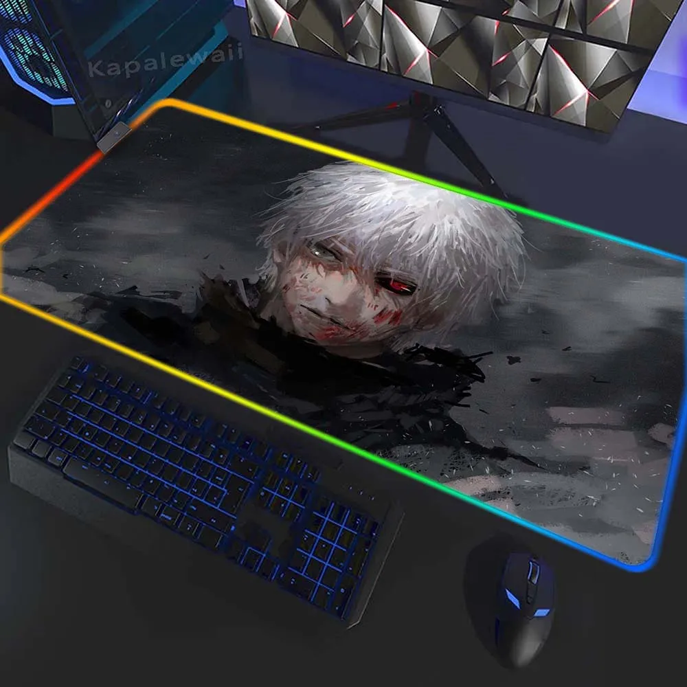 Tokyo Ghoul LED 400x900mm Large Keyboard Pads Locking Edge Mousepad Desk Mat Backlight Gaming Mouse Pad Computer Soft Mouse Mat
Tokyo Ghoul LED 400x900mm Large Keyboard Pads Locking Edge Mousepad Desk Mat Backlight Gaming Mouse Pad Computer Soft Mouse Mat