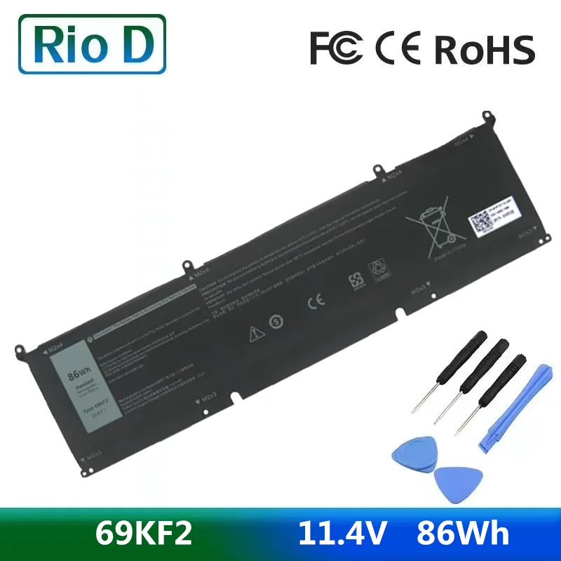 Аккумулятор 69KF2 для ноутбука DELL Alienware M15 M17 R3 XPS 15 9500 G7 7500 Precision 5550 P100F P45E P91F P87F00
Аккумулятор 69KF2 для ноутбука DELL Alienware M15 M17 R3 XPS 15 9500 G7 7500 Precision 5550 P100F P45E P91F P87F00