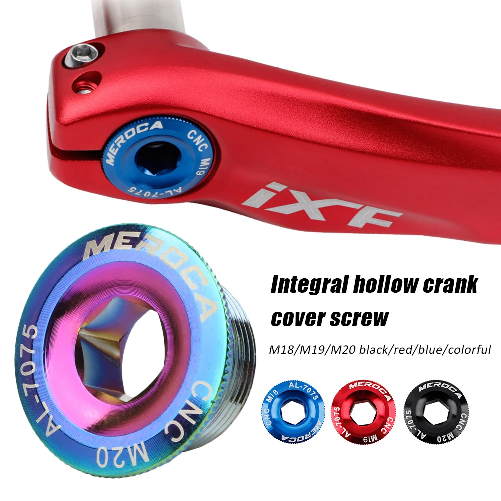 MTB Aluminum Alloy CNC Screw Mountain Bike Crank Cover Screws M18/M19/M20 Bolt For SHIMANO Iamok Compatible For Himano IXF M19
MTB Aluminum Alloy CNC Screw Mountain Bike Crank Cover Screws M18/M19/M20 Bolt For SHIMANO Iamok Compatible For Himano IXF M19