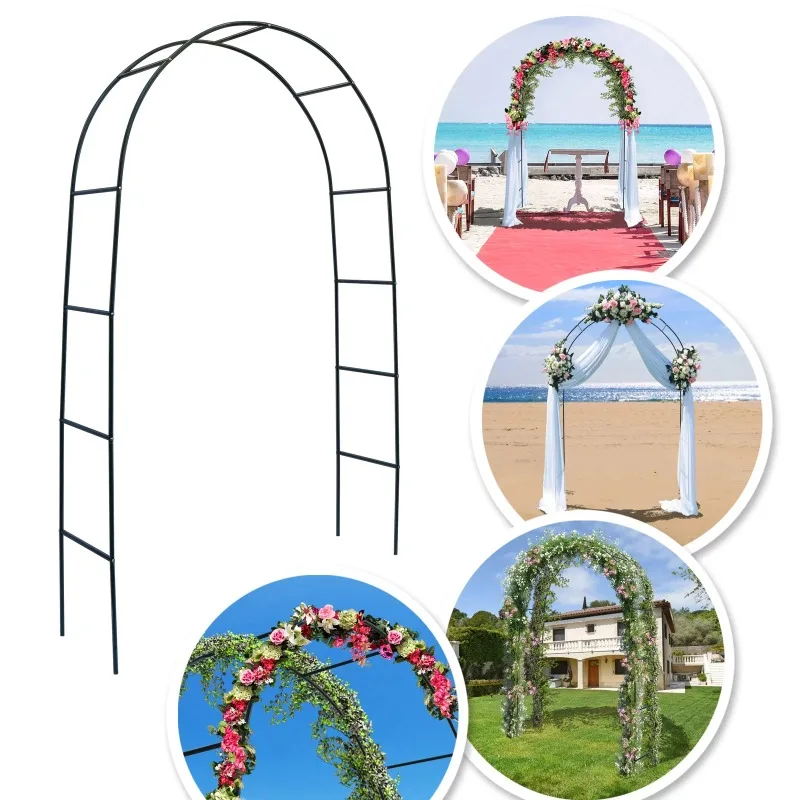 Sunrise 7.9ft Steel Garden Arch Arbor Climbing Plant Flower Wedding Frame Yard Lawn
Sunrise 7.9ft Steel Garden Arch Arbor Climbing Plant Flower Wedding Frame Yard Lawn