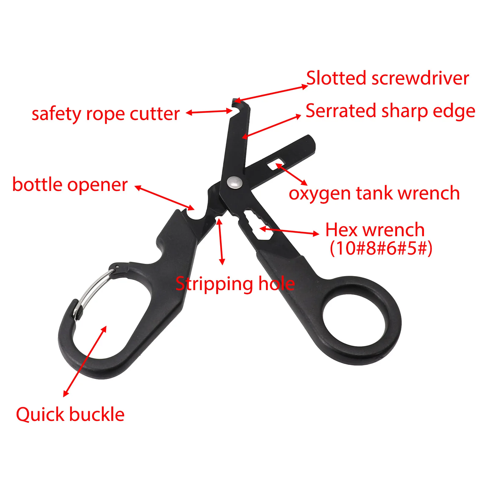 Multifunctional Tool Rescue Scissors Hiking Stainless Steel Survival Tool Trauma Aid Gear Hiking Multifunctional Rescue
Multifunctional Tool Rescue Scissors Hiking Stainless Steel Survival Tool Trauma Aid Gear Hiking Multifunctional Rescue