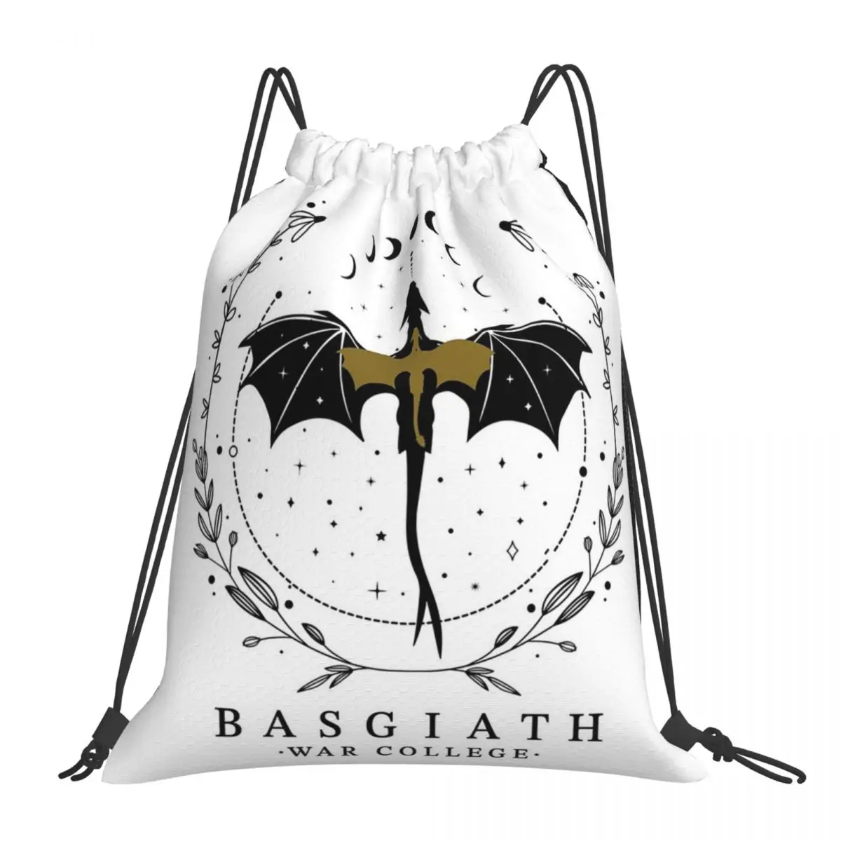 Basgiath War College Backpacks Casual Portable Drawstring Bags Drawstring Bundle Pocket Shoes Bag Book Bags For Travel Students 
Basgiath War College Backpacks Casual Portable Drawstring Bags Drawstring Bundle Pocket Shoes Bag Book Bags For Travel Students