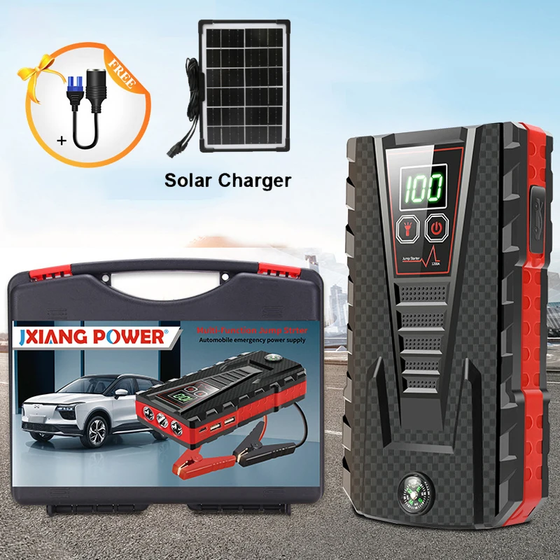 New 22000mAh Car Jump Starter Power Bank Auto Booster Charger 12V Starting Device Petrol Diesel Car Emergency Start-up Lighting
New 22000mAh Car Jump Starter Power Bank Auto Booster Charger 12V Starting Device Petrol Diesel Car Emergency Start-up Lighting