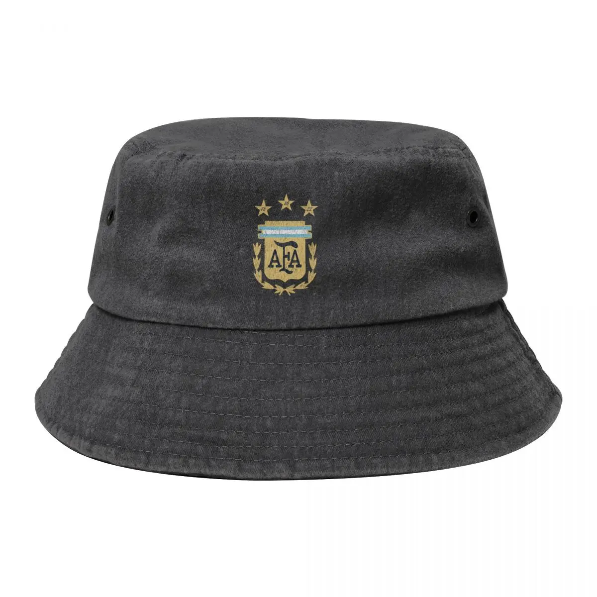 

Shield AFA 3 Stars 78 86 22 Argentina Champion Bucket Hat Anime Hat New Hat Women's Men's