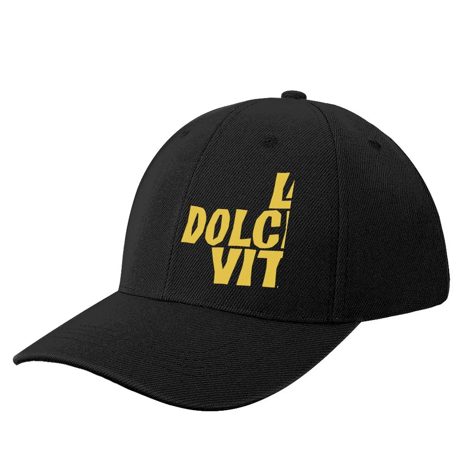 

LA DOLCE VITA sticker Baseball Cap Dropshipping Golf Wear Fluffy Hat Military Cap Man Sunhat Women Hat Men's