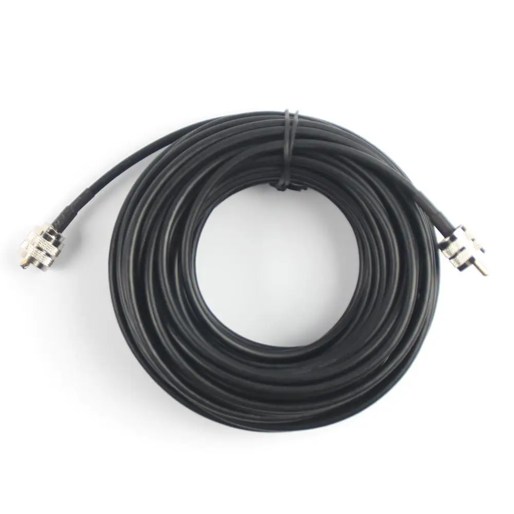 15m Coaxial Cable Copper Braid Portable Consumer Electronics Office Accessories Black Rg58 Coax Cable Lightweight
15m Coaxial Cable Copper Braid Portable Consumer Electronics Office Accessories Black Rg58 Coax Cable Lightweight