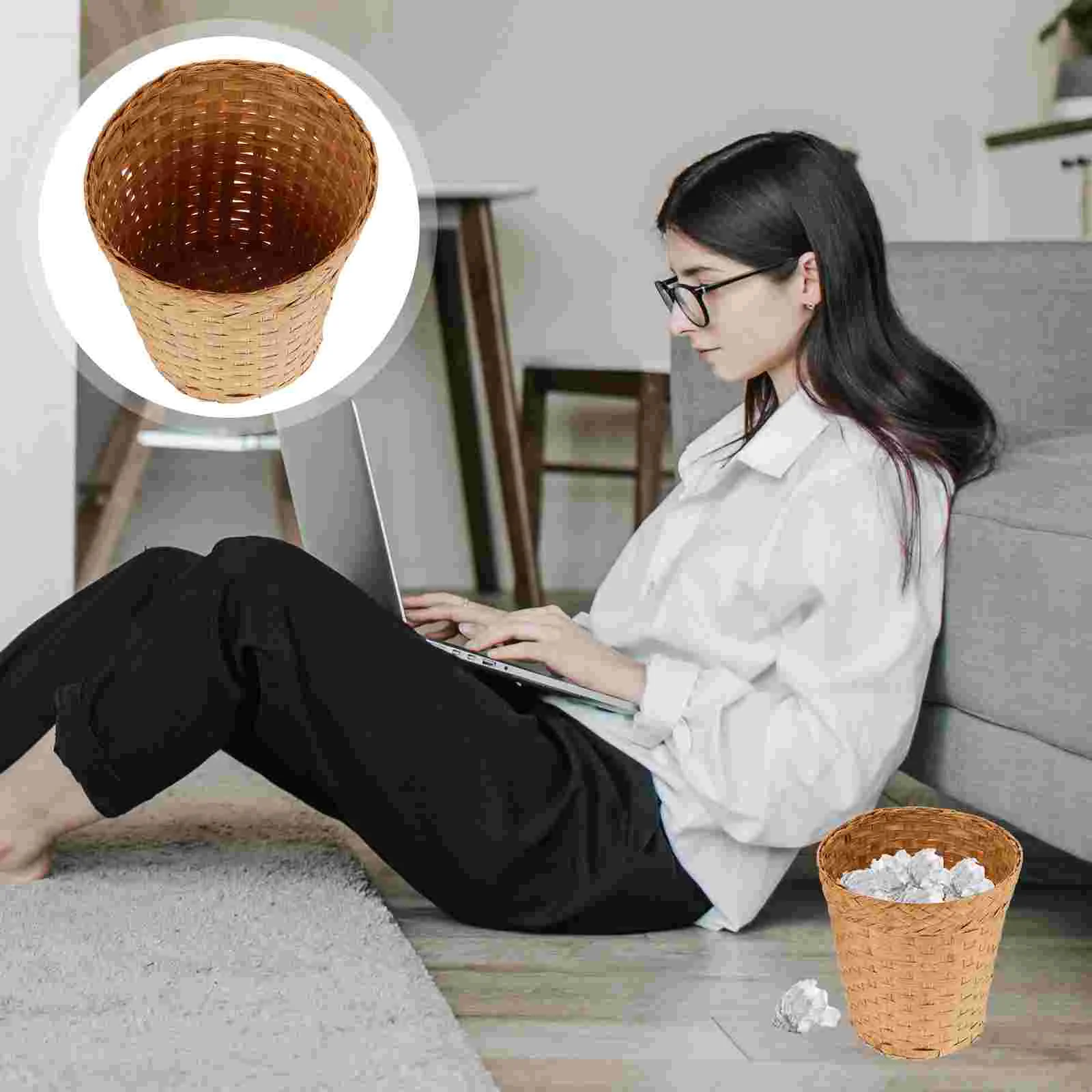 Grocery Basket Office Laundry Hamper with Lid Bathroom Garbage Can Bamboo Storage
Grocery Basket Office Laundry Hamper with Lid Bathroom Garbage Can Bamboo Storage