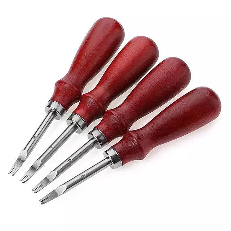 1pc 0.8/1.0/1.2/1.5mm Leather Edge Beveler Skiving Beveling Knife Cutting Hand Craft Tool with Wood Handle DIY Tools
1pc 0.8/1.0/1.2/1.5mm Leather Edge Beveler Skiving Beveling Knife Cutting Hand Craft Tool with Wood Handle DIY Tools