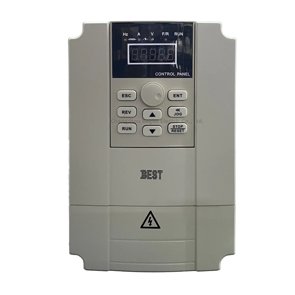 

BEST 5.5KW VFD 220V 380V Variable Frequency Drive 3PH Output Vector Inverter Motor For CNC Router Spindle Speed Control