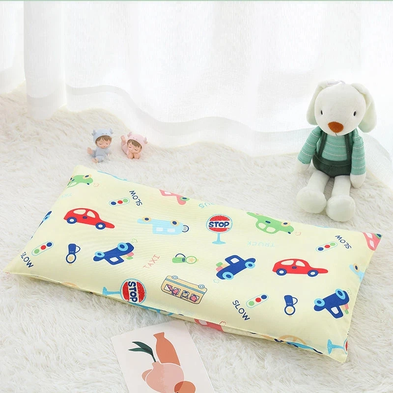 

Съемная моющаяся подушка для мальчиков и девочек, Всесезонная универсальная прямоугольная детская подушка, мультяшная детская подушка, детское постельное белье