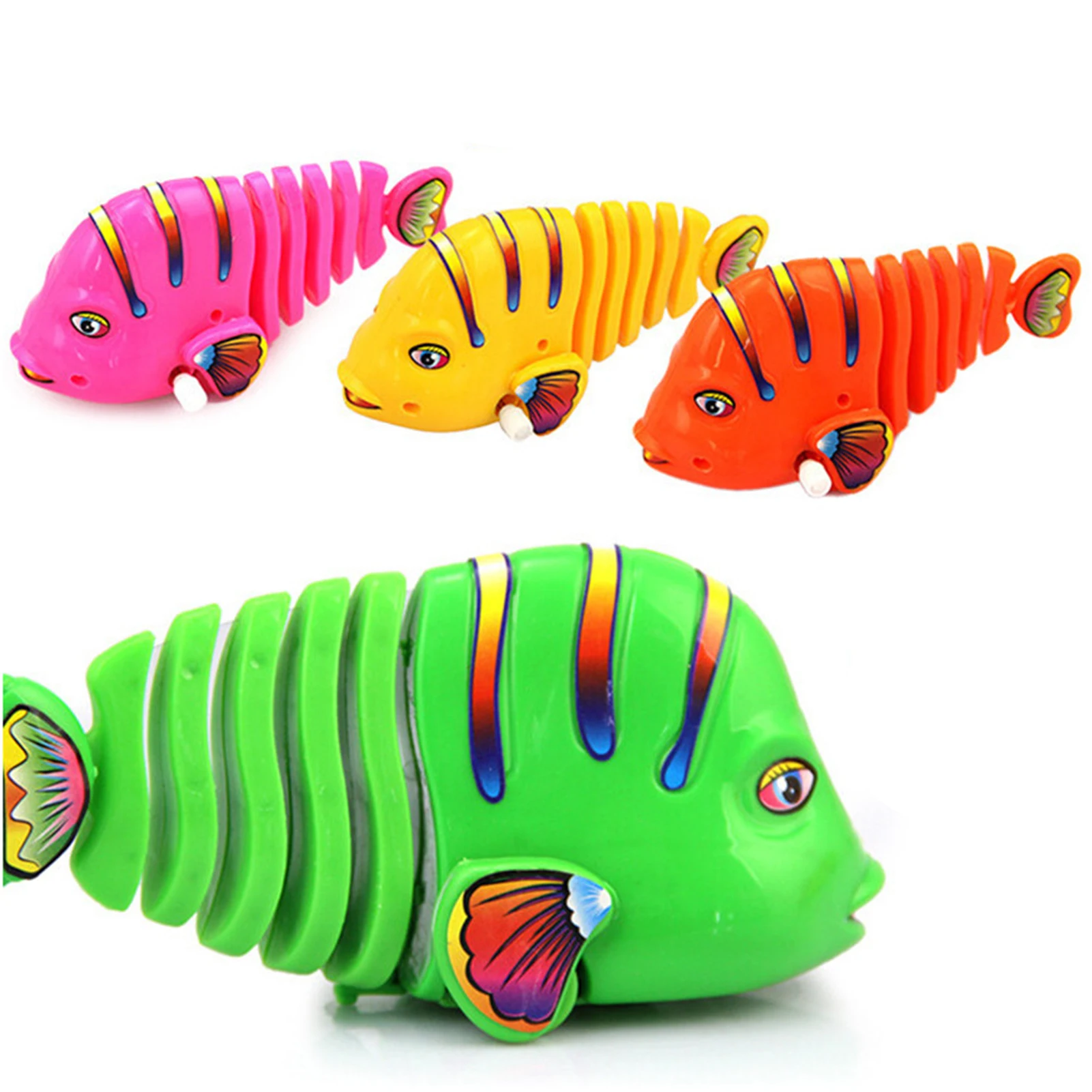 Wind Up Fish Clockwork Toys Eye-catching and Wear-resistant Plastic Clockwork Toy for 1 2 3 4 5 6 Year Old Boys Girls Toy
Wind Up Fish Clockwork Toys Eye-catching and Wear-resistant Plastic Clockwork Toy for 1 2 3 4 5 6 Year Old Boys Girls Toy