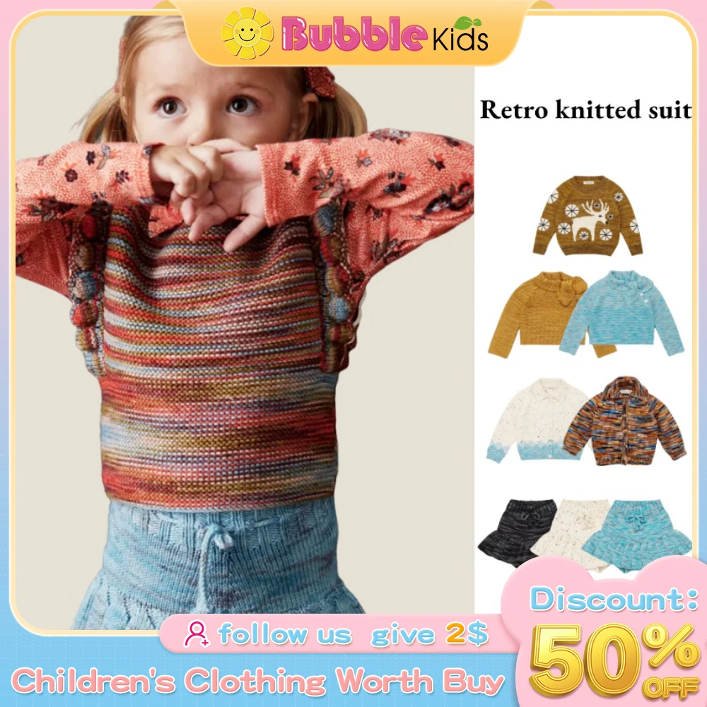 Children's sweater Kids Clothes Knitwear Cardigan Sweater SKirts For 2023 Winter Christmas Industry sweater dyed overskirt suit
Children's sweater Kids Clothes Knitwear Cardigan Sweater SKirts For 2023 Winter Christmas Industry sweater dyed overskirt suit
