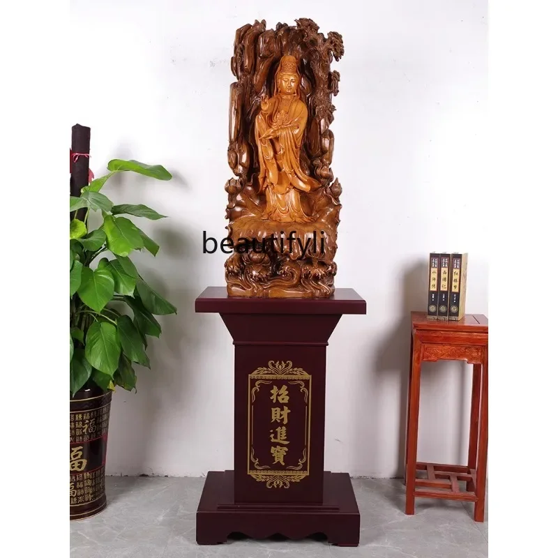 Lucky Guanyin Floor Ornaments Open Shop Decorations Living Room Buddha Statue Enshrine Hall Furnishings
Lucky Guanyin Floor Ornaments Open Shop Decorations Living Room Buddha Statue Enshrine Hall Furnishings