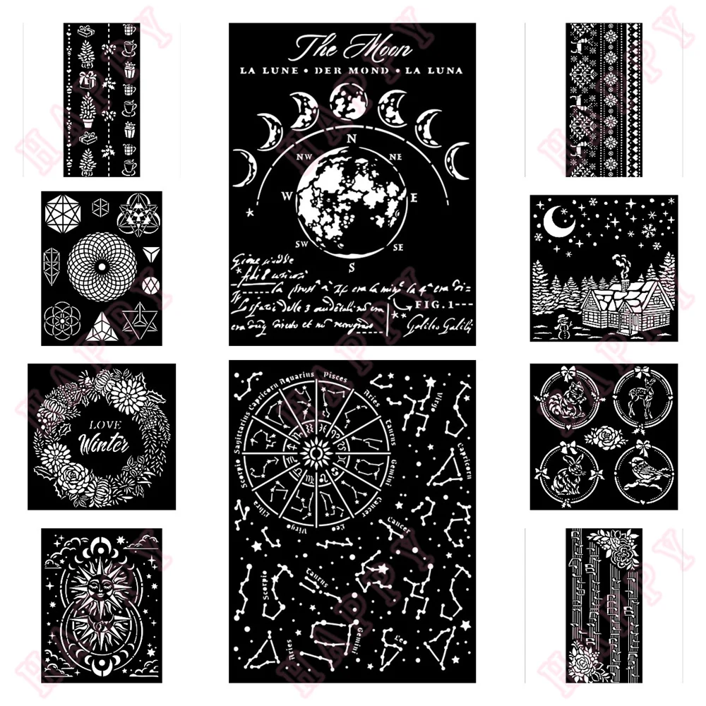 Christmas Layering Stencils Garland Note Night Houses For DIY Scrapbook Envelope Diary Album Decorative Craft Embossing Template
Christmas Layering Stencils Garland Note Night Houses For DIY Scrapbook Envelope Diary Album Decorative Craft Embossing Template