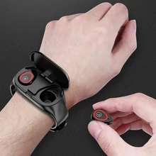 2 In 1 Bluetooth Headphones and Color Screen Smart Watch Bracelet Wearable Wireless Sports Headphone for Xiaomi IPhone Huawei
2 In 1 Bluetooth Headphones and Color Screen Smart Watch Bracelet Wearable Wireless Sports Headphone for Xiaomi IPhone Huawei
