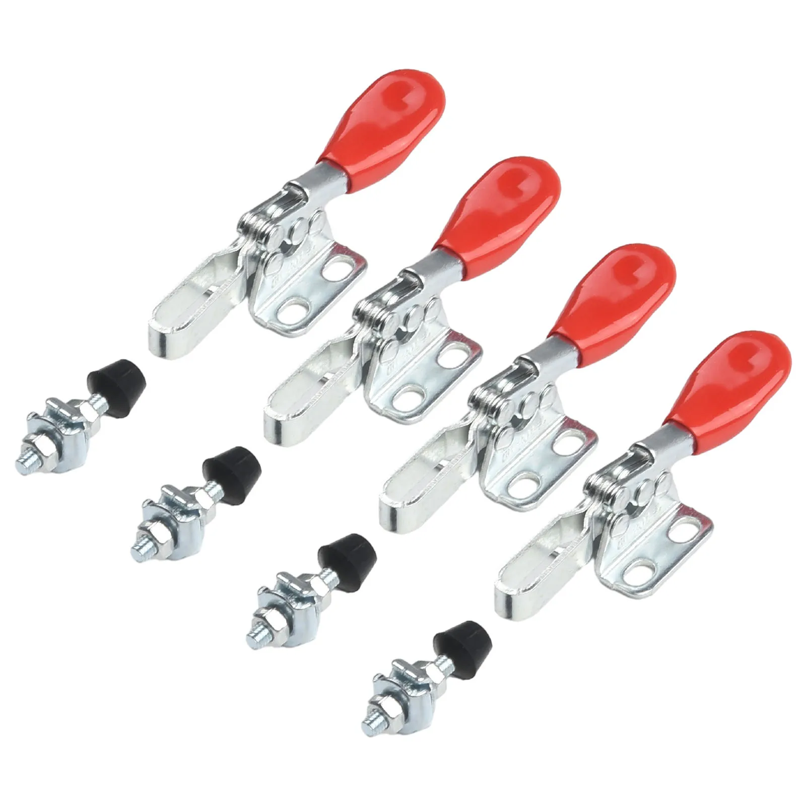 Tool Fixtures Toggle Clamp Quick Clamp Quick Release Tool 27Kg 4pcs 60lbs Fixture GH-201L Hand Tools Heavy Duty
Tool Fixtures Toggle Clamp Quick Clamp Quick Release Tool 27Kg 4pcs 60lbs Fixture GH-201L Hand Tools Heavy Duty